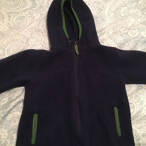 LL Bean toddler fleece jacket